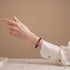 Orion | Bracelet en argent sterling 925 | Verre lunaire